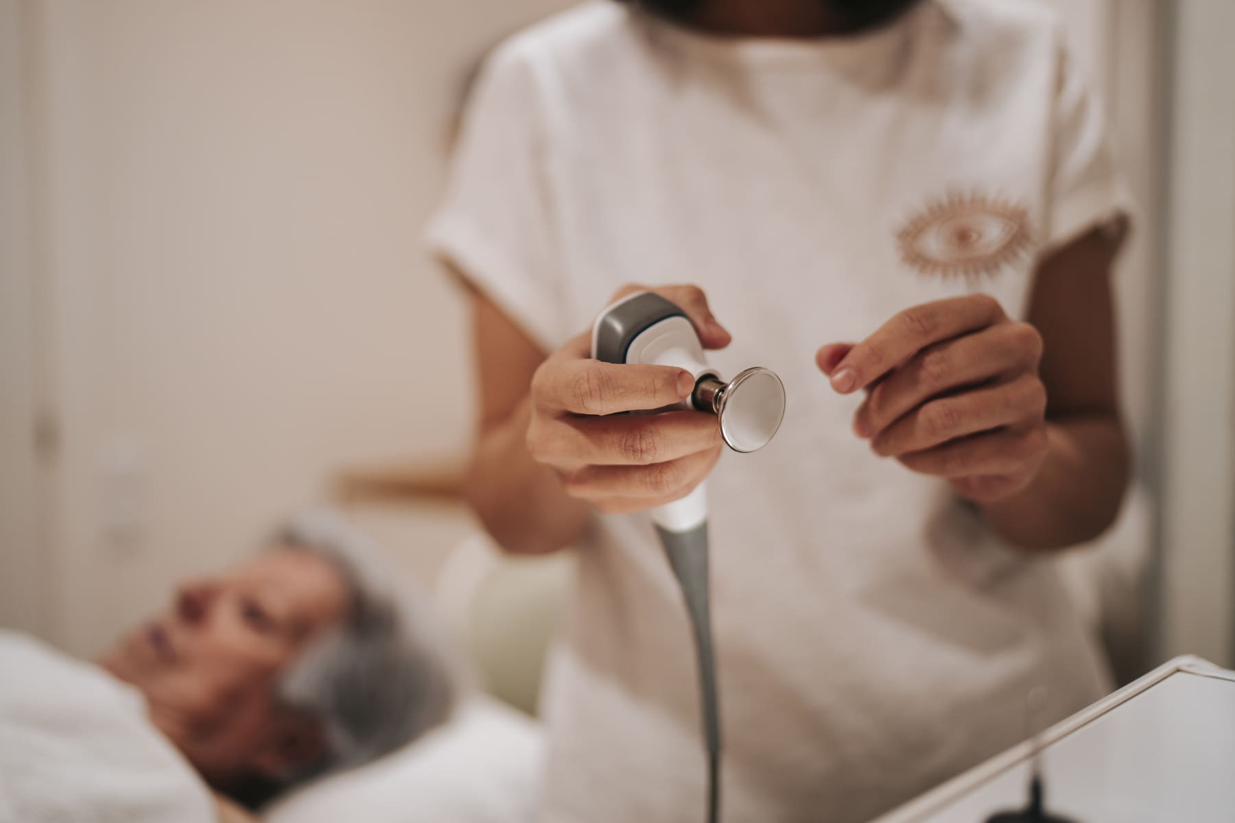 Limpieza facial Indiba DEEP BEAUTY preparacion